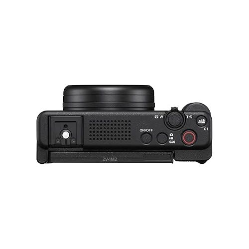 소니 Sony ZV-1 II Vlog Camera for Content Creators and Vloggers - Black