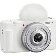 Sony ZV-1F Vlog Camera for Content Creators and Vloggers White