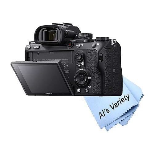 소니 Sony a7 III Mirrorless Camera with 28-70mm Zoom Lens + 2pcs 64GB Memory + Case+ Tripod + Steady Grip Pod + Filters + Macro + 2X Lens + 2X Batteries + Accessory Bundle (Renewed)