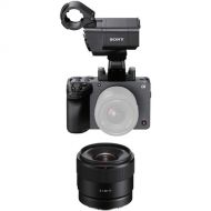 Sony FX30 Digital Cinema Camera with XLR Handle Unit and 11mm Lens Kit