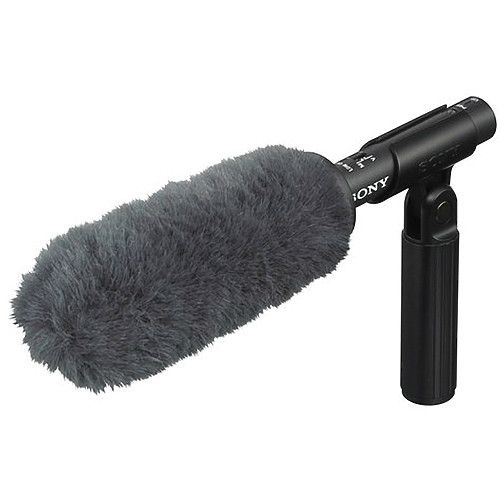 소니 Sony ECM-VG1 Short Shotgun Microphone Boom Kit with Boompole & Accessories