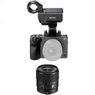 Sony FX30 Digital Cinema Camera with XLR Handle Unit and 15mm Lens Kit