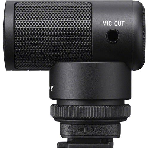 소니 Sony ECM-G1 Ultracompact Camera-Mount Vlogger Shotgun Microphone