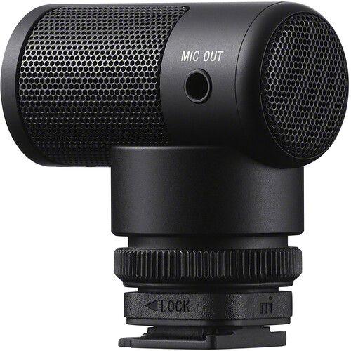 소니 Sony ECM-G1 Ultracompact Camera-Mount Vlogger Shotgun Microphone