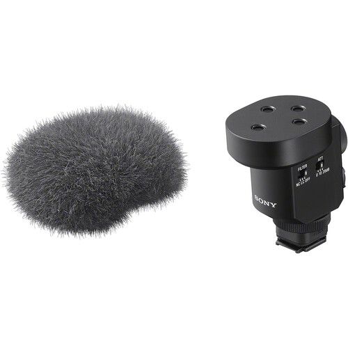 소니 Sony ECM-M1 Compact Camera-Mount Digital Shotgun Microphone