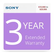 Sony SPSDVR20RSEW3 3-Year Extended Warranty for Professional DVRs $10,000-20,000