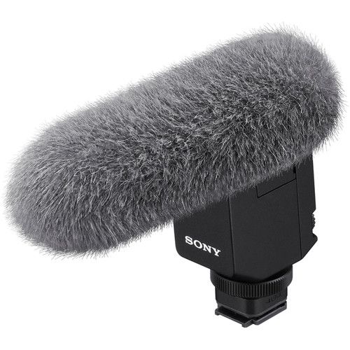 소니 Sony ECM-B1M Camera-Mount Digital Shotgun Microphone for Sony Cameras