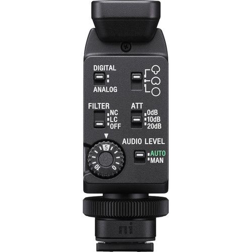 소니 Sony ECM-B1M Camera-Mount Digital Shotgun Microphone for Sony Cameras