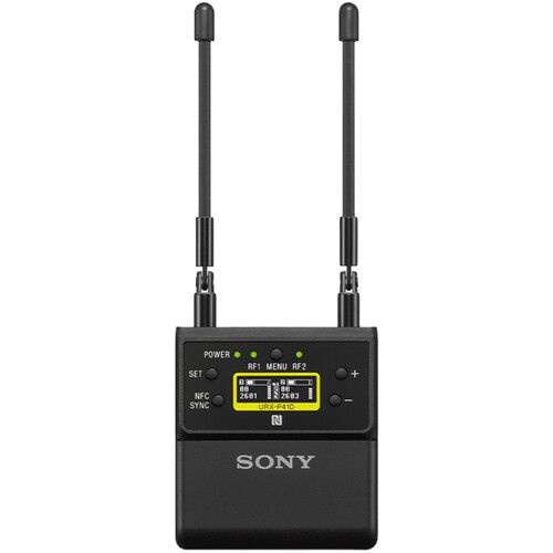 소니 Sony UWP-D27 2-Person Camera-Mount Wireless Omni Lavalier Microphone System (UC14: 470 to 542 MHz)