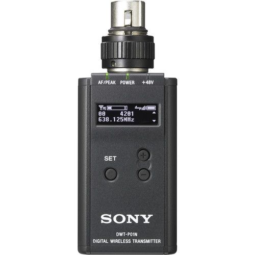 소니 Sony DWT-P01N/30A Digital Wireless Microphone Plug-On Transmitter (30A UC: 566.125 to 607.875 MHz)