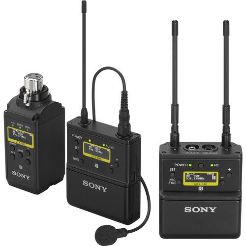 소니 Sony UWP-D26 Camera-Mount Wireless Combo Microphone System Kit with Case (UC90: 941 to 960 MHz)