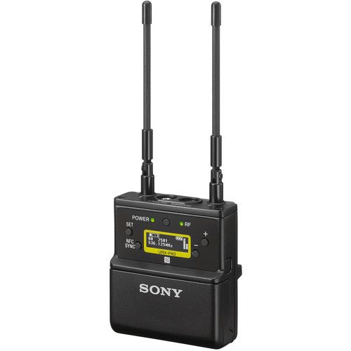 소니 Sony UWP-D21 Camera-Mount Wireless Omni Lavalier Microphone System (UC14: 470 to 542 MHz)