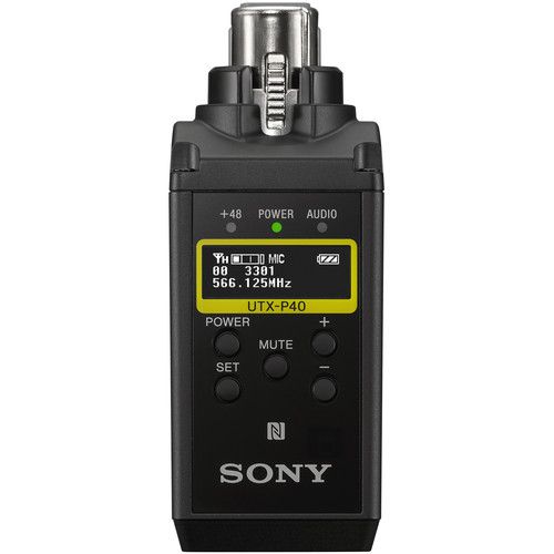 소니 Sony UTX-P40 Wireless Plug-On Transmitter (UC90: 941 to 960 MHz)
