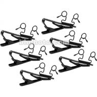 Sony SAD-W77B - Set of 6 Double Horizontal Microphone Clip for ECM77B