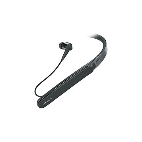 소니 Sony Premium Noise Cancelling Wireless Behind-Neck in Ear Headphones - Black (WI1000X/B)