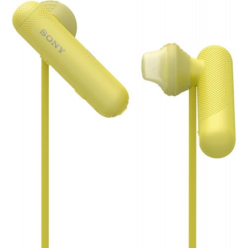 소니 Sony WI-SP500 Wireless in-Ear Sports Headphones, Yellow (WISP500/Y)