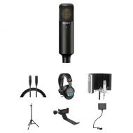 Sony C-80 Cardioid Condenser Microphone Kit with Reflection Filter and Headphones