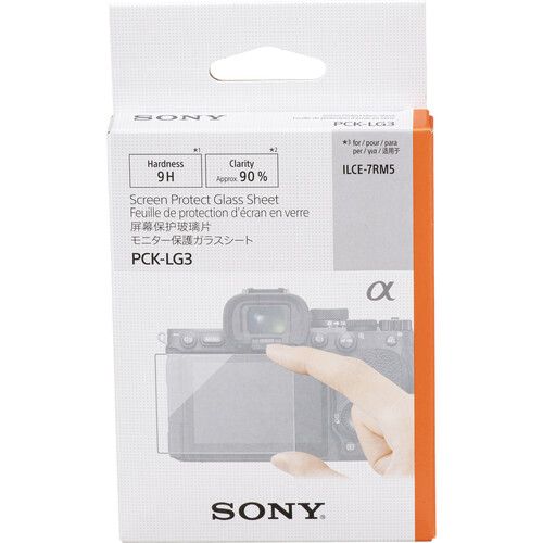 소니 Sony PCK-LG3 Glass Screen Protector for a7R V