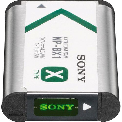 소니 Sony NP-BX1/M8 Rechargeable Lithium-Ion Battery Pack (3.6V, 1240mAh)