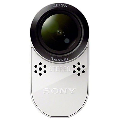 소니 Sony HDR-AS200V Full HD Actioncam (ZEISS Tessar Objektiv mit 170 Ultra-Weitwinkel, verbesserter optical Steadyshot, Vollstaendige Sensorauslesung ohne Pixel Binning, Exmor R, Stereo