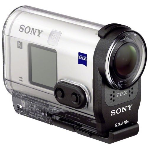 소니 Sony HDR-AS200V Full HD Actioncam (ZEISS Tessar Objektiv mit 170 Ultra-Weitwinkel, verbesserter optical Steadyshot, Vollstaendige Sensorauslesung ohne Pixel Binning, Exmor R, Stereo