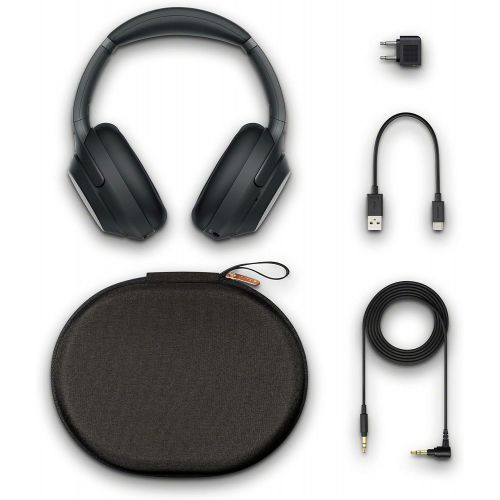 소니 [아마존핫딜][아마존 핫딜] Sony Noise Cancelling Headphones WH1000XM3: Wireless Bluetooth Over the Ear Headphones with Mic and Alexa voice control - Industry Leading Active Noise Cancellation - Black