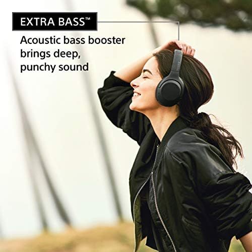 소니 [아마존핫딜][아마존 핫딜] Sony WH-XB900N Wireless Noise Canceling Extra Bass Headphones, Black