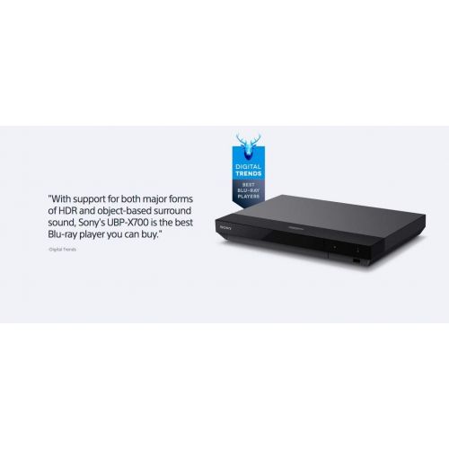 소니 [아마존핫딜][아마존 핫딜] Sony UBP-X700 4K Ultra HD Blu-Ray Player