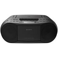 [아마존베스트]Sony CFDS70-BLK CD/MP3 Cassette Boombox Home Audio Radio, Black, With Aux