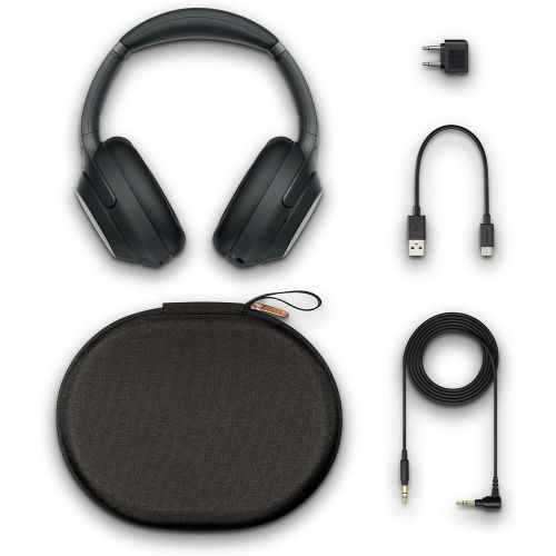 소니 [아마존베스트]Sony Noise Cancelling Headphones WH1000XM3: Wireless Bluetooth Over the Ear Headphones with Mic and Alexa voice control - Industry Leading Active Noise Cancellation - Black