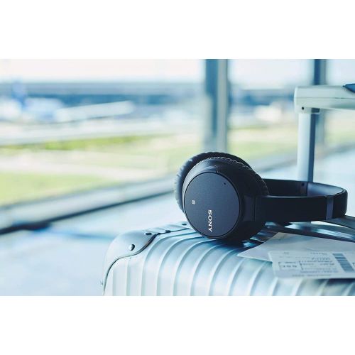 소니 [아마존베스트]Sony WH-CH700N Wireless Bluetooth Noise Canceling Over the Ear Headphones with Alexa Voice Control  Black