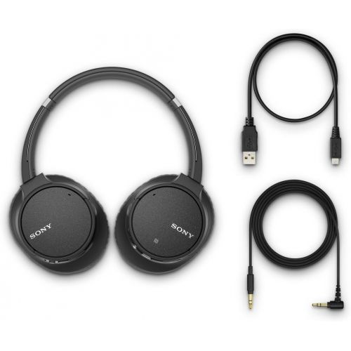 소니 [아마존베스트]Sony WH-CH700N Wireless Bluetooth Noise Canceling Over the Ear Headphones with Alexa Voice Control  Black