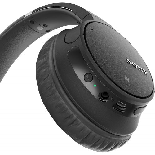 소니 [아마존베스트]Sony WH-CH700N Wireless Bluetooth Noise Canceling Over the Ear Headphones with Alexa Voice Control  Black