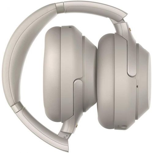 소니 [아마존베스트]Sony Noise Cancelling Headphones WH1000XM3: Wireless Bluetooth Over the Ear Headphones with Mic and Alexa voice control - Industry Leading Active Noise Cancellation - Silver