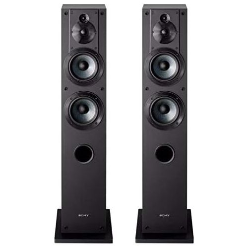 소니 [아마존베스트]Sony SS-CS3 3-Way 4-Driver Floor-Standing Speaker - Pair (Black)