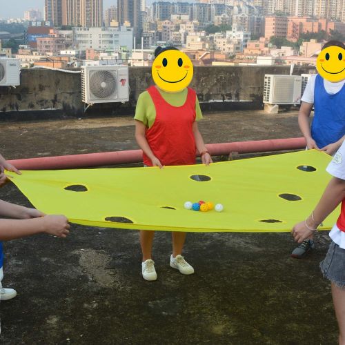 소니 [아마존베스트]Sonyabecca Hole Tarp Team Building Exercise Activities Games Teamwork Group Learning Fun Playing 84Lx55W