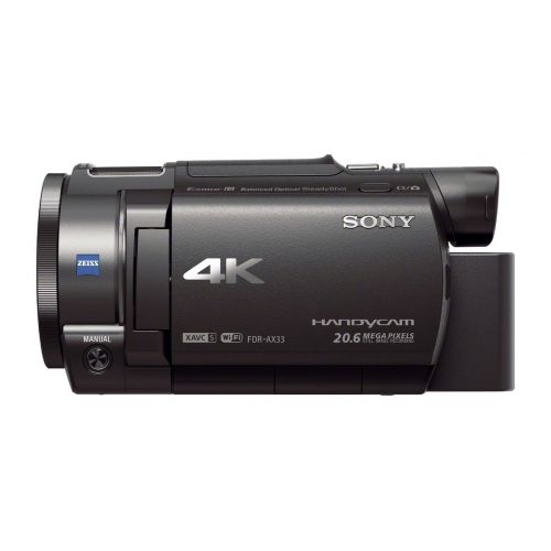 소니 Sony 4K HD Video Recording FDRAX33 Handycam Camcorder