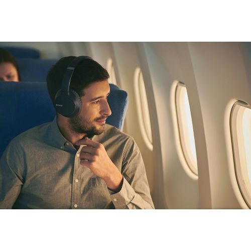 소니 Sony WH-CH700N Wireless Bluetooth Noise Canceling Over the Ear Headphones with Alexa Voice Control  Black