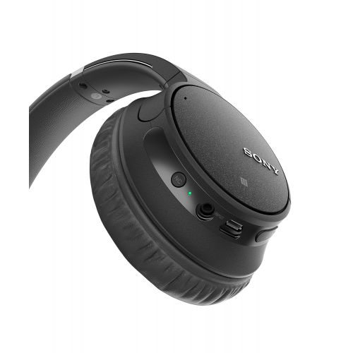 소니 Sony WH-CH700N Wireless Bluetooth Noise Canceling Over the Ear Headphones with Alexa Voice Control  Black