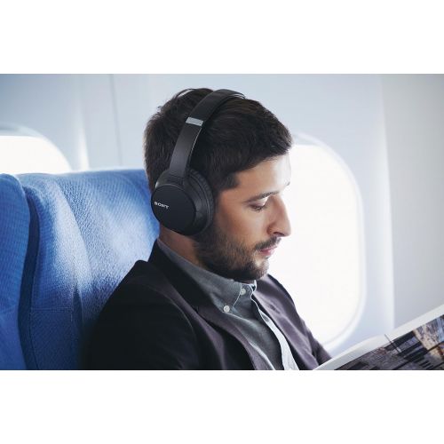 소니 Sony WH-CH700N Wireless Bluetooth Noise Canceling Over the Ear Headphones with Alexa Voice Control  Black