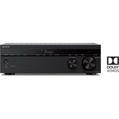 소니 Sony STR-DH790 7.2-ch Surround Sound Home Theater AV Receiver: 4K HDR, Dolby Atmos & Bluetooth Black