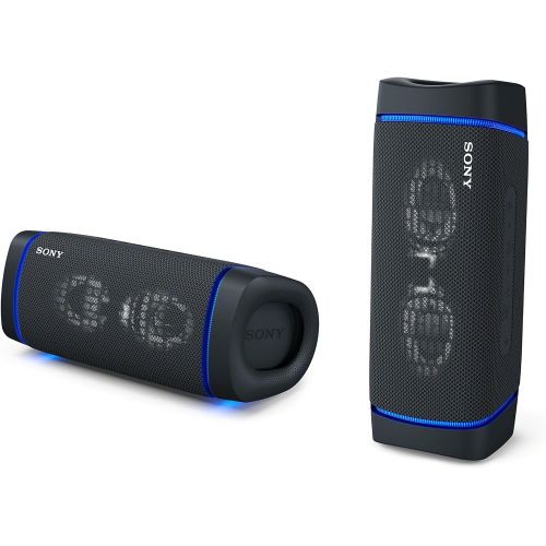 소니 Sony SRS-XB33 EXTRA BASS Wireless Portable Speaker IP67 Waterproof BLUETOOTH 24 Hour Battery and Built In Mic for Phone Calls, Black