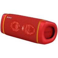 Sony SRS-XB33 EXTRA BASS Wireless Portable Speaker IP67 Waterproof BLUETOOTH 24 Hour Battery and Built In Mic for Phone Calls, Red