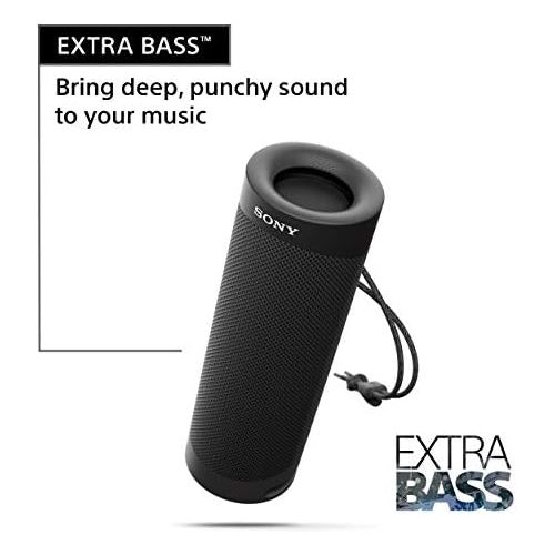 소니 Sony SRS-XB23 EXTRA BASS Wireless Portable Speaker IP67 Waterproof BLUETOOTH 12 Hour Battery and Built In Mic for Phone Calls , Olive Green