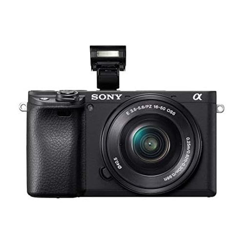 소니 Sony Alpha a6400 Mirrorless Camera: Compact APS-C Interchangeable Lens Digital Camera with Real-Time Eye Auto Focus, 4K Video & Flip Up Touchscreen - E Mount Compatible Cameras - I