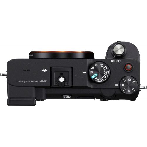 소니 Sony Alpha 7C Full-Frame Mirrorless Camera - Black (ILCE7C/B)