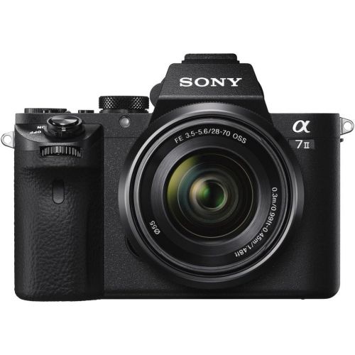 소니 Sony Alpha a7 IIK E-mount interchangeable lens mirrorless camera with full frame sensor with 28-70mm Lens