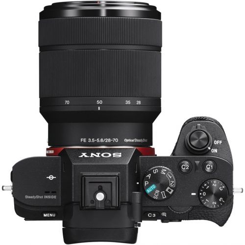 소니 Sony Alpha a7 IIK E-mount interchangeable lens mirrorless camera with full frame sensor with 28-70mm Lens