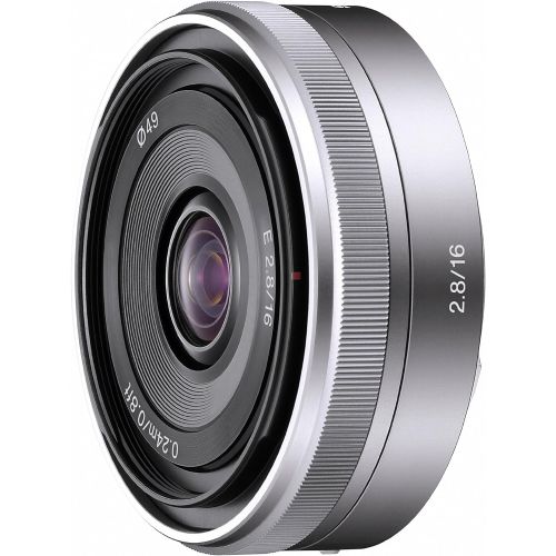 소니 Sony SEL16F28 16mm f/2.8 Wide-Angle Lens for NEX Series Cameras