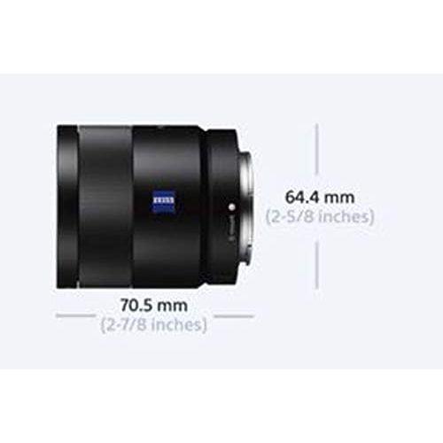 소니 Sony 55mm F1.8 Sonnar T FE ZA Full Frame Prime Lens - Fixed